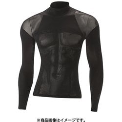 ZIWUA13018 [ICE WEAVE ロングスリーブ モックネック ブラック XL]