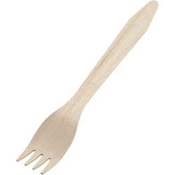 使い捨て 木製フォーク （100本入） WF-165 165mm XTK6001