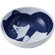電子レンジ・食洗機対応 ねこちぐら ハチワレ UK40小鉢 Φ120×45mm