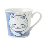 電子レンジ・食洗機対応 ねこちぐら トラ YKマグ 小 120×90×85mm