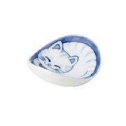 食洗機対応 ねこちぐら トラ 丸型箸置 45×45×15mm