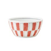 電子レンジ・食洗機対応 フィンマルク 赤 UKパック 中 Φ130×65mm