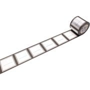 ミシン目入りラベルテープ しかくラベル 幅40mm×10m MTPERF03