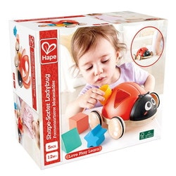 知育玩具 Hape（ハペ） おさんぽてんとうむし