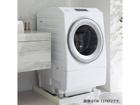 TOSHIBA TW-127XP2L(W) WHITE ZAZOON ザブーン - 洗濯機