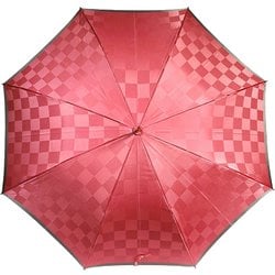 レディース 市松柄 細巻 日本製 ピンク 202118502