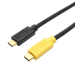 USB Type-C to Type-Cケーブル 映像出力対応/USB3.2 Gen1/eMarker内蔵/USB PD 100W対応/1.2m USB-CCD12/BK