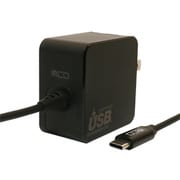 IPA-GC15AN/BK [USB-ACアダプタ ケーブル一体型 USB PD対応 65W 1.5m 黒]