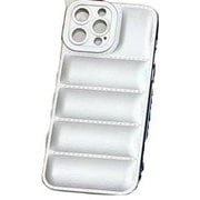 SP-IDJSE3MT-SV [i DJ iPhone SE（第3世代）用ケース ダウンジャケットタイプ Mat TPU素材]