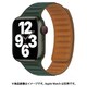 RM3897GR [AppleWatch互換 マグネット式バンド 38-41mm対応 グリーン]
