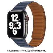 RM3896NV [AppleWatch互換 マグネット式バンド 42-45mm対応 ネイビー]