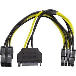 PCI Express用 電源変換ケーブル 15cm PX-012A