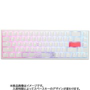 Ducky One 2 SF Pure White RGB メカニカルキーボード US配列 65％バージョン dk-one2-rgb-sf-pw-ttc-silver