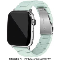 IQ-AW006B41-GR [Apple Watch 41/40/38mm パステルベルト （006） グリーン]