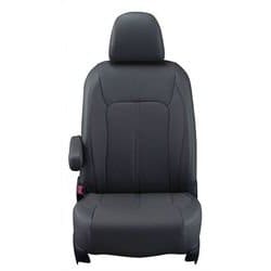 21ETC1586G [シートカバー 全席セット ノア/ヴォクシー 90系 8人乗り 2列目6：4分割チップアップシート車 リアルレザー グレー ET-1586]