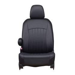 43ETC1586KK [シートカバー 全席セット ノア/ヴォクシー 90系 8人乗り 2列目6：4分割チップアップシート車 ライン ブラック ET-1586]