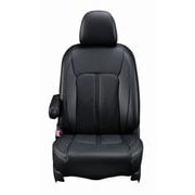 23ETC1587K [シートカバー 全席セット ノア/ヴォクシー 90系 7人乗り 2列目オットマン付きキャプテンシート車 センターレザー ブラック ET-1587]
