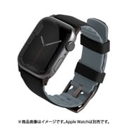 UNIQ-45MM-LINUSBLK [LINUS AIROSOFT シリコン Apple Watch バンド 45/44/42mm MIDNIGHT BLACK]