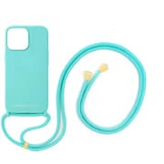 PN23274i13PMT [iPhone 13 Pro 用 ネックストラップケース ミント]