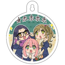 ゆるキャン△ CW カーサイン オホホホホ [キャラクターグッズ]