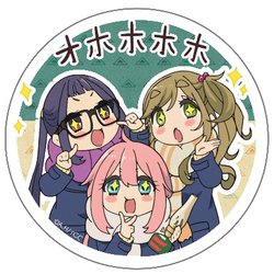 ゆるキャン△ CW マグネットステッカー オホホホホ [キャラクターグッズ]