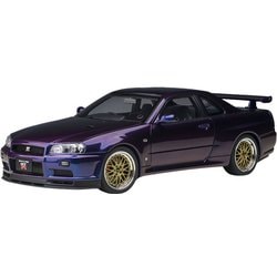 ヨドバシ.com - オートアート AUTOart 77403 1/18 日産 スカイライン GT-R R34 Vスペック II BBS LM  ホイール バージョン ミッドナイトパープルIII [ダイキャストミニカー] 通販【全品無料配達】