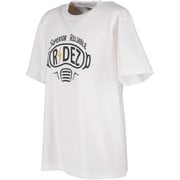 XXヘルメット レトロ デザイン 6.2oz 厚手 バイクTシャツ 白 L RD7010-W-L
