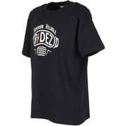 XXヘルメット レトロ デザイン 6.2oz 厚手 バイクTシャツ 黒 M RD7010-BK-M