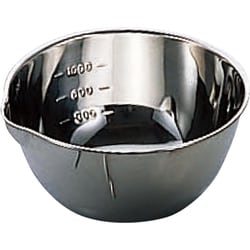 6003002 [TKS18-8 目盛付片口ボール 18cm 手無]