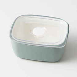 スタックストッカー 保存容器 350ml S グレー