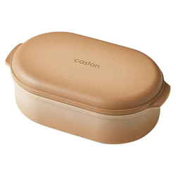 caston ワイドランチボックス 弁当箱 1段 650ml ベージュ T-16636