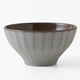 NOMIE プラスチック お椀 13cm グレー T-16748