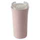 スリムタンブラー プラスチック タンブラー フタ付 385ml ピンク T-96448