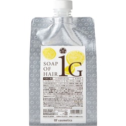 ソープオブヘア 1-G 1000ml グレープフルーツの香り [ダメージケアシャンプー 枝毛/切れ毛/ツヤ]