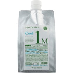 ソープオブヘア 1-M 1000ml ペパーミントの香り [ボリュームアップシャンプー 細毛/柔らかい髪]