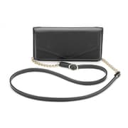 MINIBAGPETITK [スマートフォンケース MiniBag スマホiPhone用 横型ショルダーバック（カード収納） ブラック]