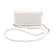 MINIBAGPETITW [スマートフォンケース MiniBag スマホiPhone用 横型ショルダーバック（カード収納） ホワイト]