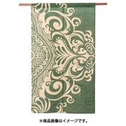 ISAP93A6 [トライバルジュートノレン GREEN]