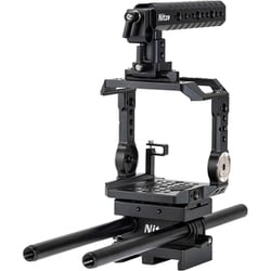 CAMERA CAGE KIT FOR Z CAM E2-M4/S6/F6/F8 WITH PA14 HANDLE AND LENSE SUPPORT RODS ZTK-E2-FS