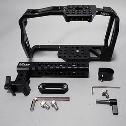 Nitze Cage Kit for BMPCC 4K WITH PA14 TOP HANDLE BHT01