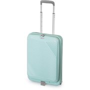 スーツケース Locobox II(ロコボックス)拡張タイプ 折りたたみキャリー 旅行日数目安:3~4泊 18L/拡張時38L 機内持ち込み可 抗菌生地 フロントオープンタイプ LC-5825-18 マットスモークミント
