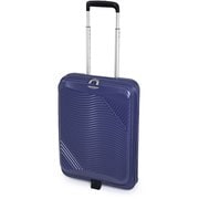 スーツケース Locobox II(ロコボックス)拡張タイプ 折りたたみキャリー 旅行日数目安:3~4泊 18L/拡張時38L 機内持ち込み可 抗菌生地 フロントオープンタイプ LC-5825-18 マットアッシュネイビー