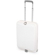 スーツケース Locobox II(ロコボックス)拡張タイプ 折りたたみキャリー 旅行日数目安:3~4泊 18L/拡張時38L 機内持ち込み可 抗菌生地 フロントオープンタイプ LC-5825-18 マットオフホワイト