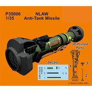 CMP35006 1/35 NLAW対戦車ミサイル [組立式プラスチックモデル]