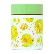 naminamiland ポケミニスープポット スープジャー ミニ 弁当箱 保温弁当箱 170ml イエローフラワー 737-103