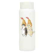 mofusand ミニ ステンレス 水筒 マグ 200ml ネコ ダブルえび天にゃん 53-2051