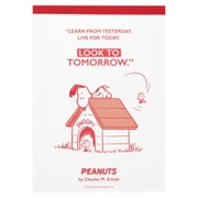 限定 メモA6 PEANUTS ONE PHRASE シンプル S2836092