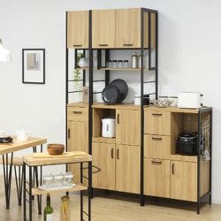 ヨドバシ.com - クロシオ 23378 [アート食器棚 60-100 モダン