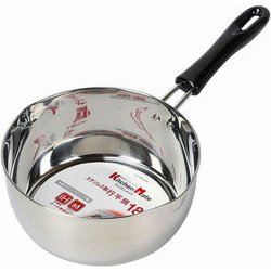 行平鍋 18cm ステンレス製 IH対応 キッチンメイト HB-6349