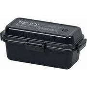 D-6721 [ランチボックス 弁当箱 長方形 Lサイズ ブラック 日本製 ホームレーベル2]